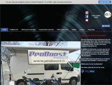 Tablet Screenshot of proboost.fi